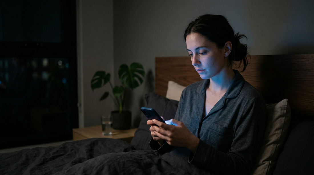 ¿La luz azul te roba el sueño?