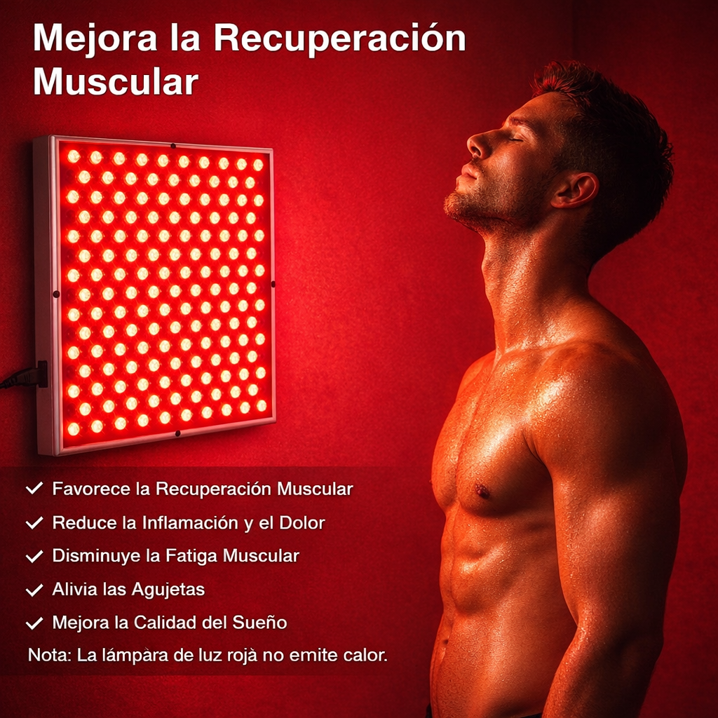 Panel de terapia de luz roja